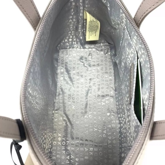 ➕ SET Kate spade Ina Greta Satchel Card Case Gray - Picture 8 of 8